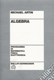Algebra libro di Artin Michael