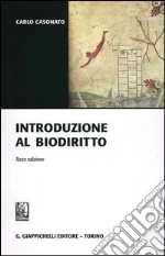 Introduzione al biodiritto libro di Casonato Carlo