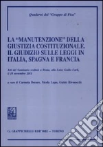 Lupo N. (cur.); Rivosecchi G. (cur.)