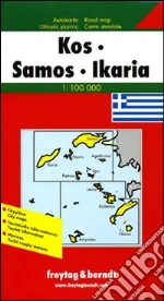 Kos, Samos, Ikaria 1:100.000 libro