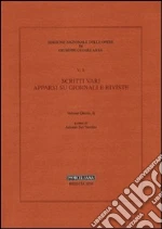 Abba Giuseppe Cesare; Del Vecchio A. (cur.)