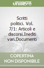 Nitti F. Saverio; Alatri P. (cur.)