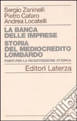 Zaninelli Sergio; Cafaro Pietro; Locatelli Andrea