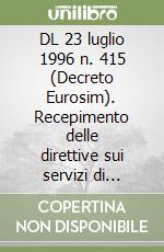 Ferro-Luzzi P. (cur.); Lener R. (cur.)