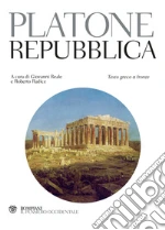 Repubblica. Testo greco a fronte libro di Platone