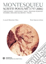 Montesquieu Charles L. de; Felice D. (cur.)
