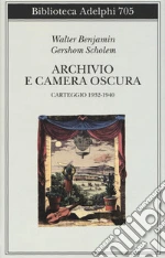 Benjamin Walter; Scholem Gershom; Campanini S. (cur.)