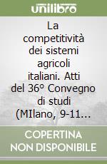 Societ italiana di economia agraria (cur.)