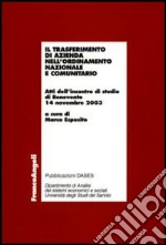 Esposito M. (cur.)