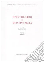 Sella Quintino; Quazza M. (cur.)