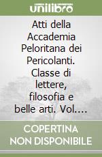 Radici Colace P. (cur.); Falcone G. (cur.); Zumbo A. (cur.)