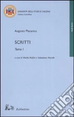 Placanica Augusto; Mafrici M. (cur.); Martelli S. (cur.)
