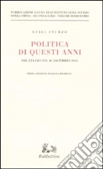 Sturzo Luigi; Istituto Luigi Sturzo (cur.)