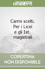 Catullo G. Valerio; Cantarella R. (cur.); Pinto M. (cur.)