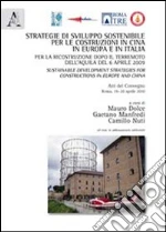 Dolce M. (cur.); Nuti C. (cur.); Manfredi G. (cur.)