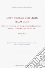 Busoni Ferruccio; Tonini G. (cur.)