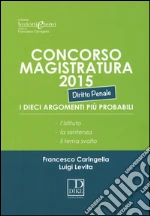 Caringella Francesco; Levita Luigi