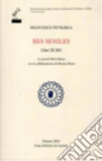 Petrarca Francesco; Rizzo S. (cur.); Bert M. (cur.)