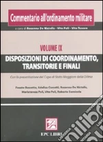 De Nictolis R. (cur.); Poli V. (cur.); Tenore V. (cur.)