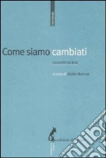 De Rita Giuseppe; Marcon G. (cur.)