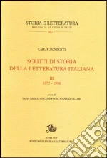 Dionisotti Carlo; Fera V. (cur.); Basile T. (cur.); Villari S. (cur.)