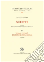 Campana Augusto; Avesani R. (cur.); Feo M. (cur.); Pruccoli E. (cur.)