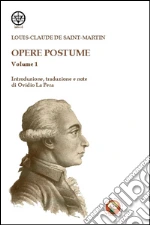 Saint-Martin Louis-Claude de; La Pera O. (cur.)