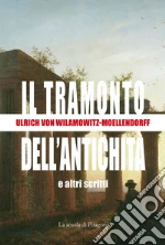 Wilamowitz Moellendorff Ulrich von; Ugolini G. (cur.); Simeone E. (cur.)