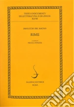 Panuccio del Bagno; Panizza N. (cur.)