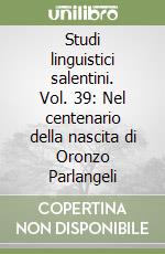 Associazione linguistica salentina O. Parlangeli (cur.)