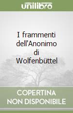 Reimarus Hermann Samuel; Parente F. (cur.)