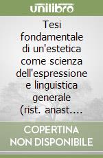 Croce Benedetto; Audisio F. (cur.)