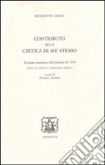 Croce Benedetto; Audisio F. (cur.)