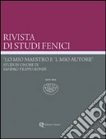 Botto M. (cur.); Finocchi S. (cur.); Garbati G. (cur.)