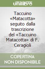 Campana Dino; Giovannuzzi S. (cur.)