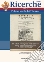 Rodeghiero Michela Maria; Rodeghiero F. V. (cur.)