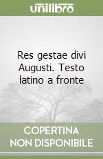 Augusto Cesare Ottaviano; Canali L. (cur.)