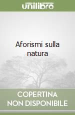 Goethe Johann Wolfgang; Montinari M. (cur.)