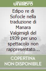 Sofocle; Stefani A. (cur.)