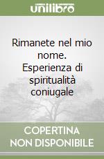 Comunit discepoli del Signore (cur.); Tamburini M. (cur.)