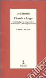 Strauss Leo; Altini C. (cur.)