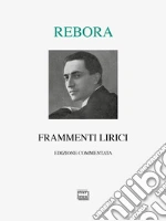 Rebora Clemente; Mussini G. (cur.); Giancotti M. (cur.)