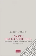 Leopardi Giacomo; Zaccaria G. (cur.)