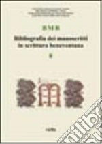 Bibliografia dei manoscritti in scrittura beneventana (8) libro