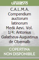Lapidge M. (cur.); Garfagnini G. C. (cur.); Leonardi C. (cur.)