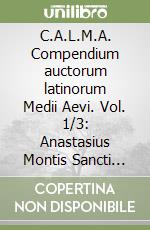 Lapidge M. (cur.); Garfagnini G. C. (cur.); Leonardi C. (cur.)
