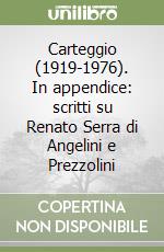 Angelini Cesare; Prezzolini Giuseppe; Marchione M. (cur.); Mussini G. (cur.)