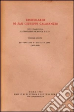 Giuseppe Calasanzio (san); Picanyol L. (cur.)