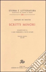De Sanctis Gaetano; Ferrabino A. (cur.); Accame S. (cur.)