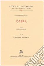 Matteo di Vendme; Munari F. (cur.)